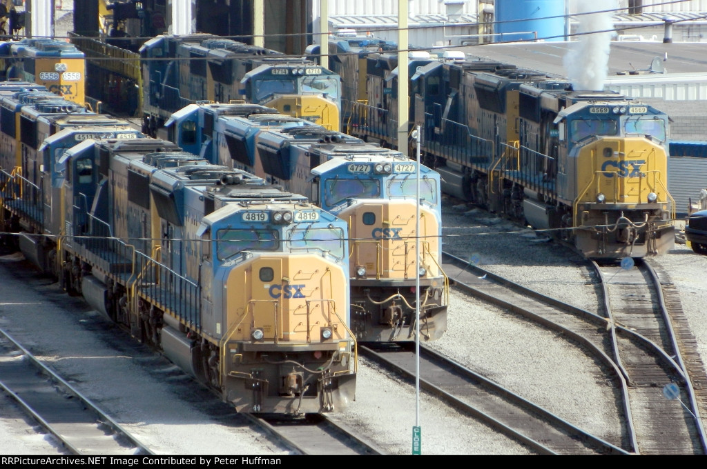 CSX Queensgate Locomotive Facility 6-9-18